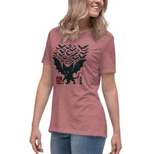 Fin Night Gremlin Women's Tee - Atomic Critter Clothing
