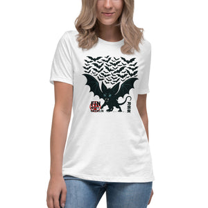 Fin Night Gremlin Women's Tee - Atomic Critter Clothing