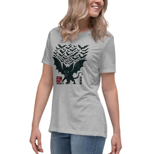 Fin Night Gremlin Women's Tee - Atomic Critter Clothing