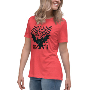 Fin Night Gremlin Women's Tee - Atomic Critter Clothing