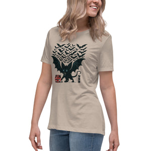 Fin Night Gremlin Women's Tee - Atomic Critter Clothing