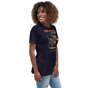 Fin - O - Tron Women's Tee - Atomic Critter Clothing