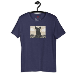 Fin Waves Unisex T-Shirt - Atomic Critter Clothing