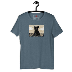 Fin Waves Unisex T-Shirt - Atomic Critter Clothing