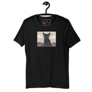 Fin Waves Unisex T-Shirt - Atomic Critter Clothing
