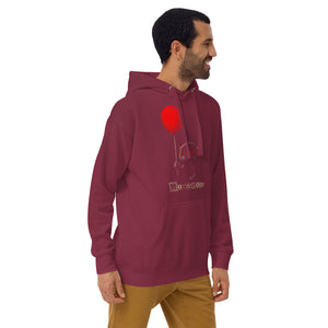 Murder Otter Balloon Unisex Hoodie - Atomic Critter Clothing
