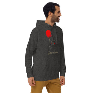 Murder Otter Balloon Unisex Hoodie - Atomic Critter Clothing