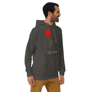 Murder Otter Balloon Unisex Hoodie - Atomic Critter Clothing