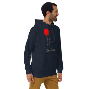 Murder Otter Balloon Unisex Hoodie - Atomic Critter Clothing