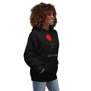Murder Otter Balloon Unisex Hoodie - Atomic Critter Clothing