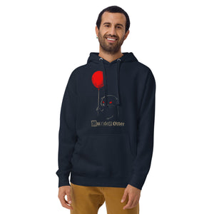 Murder Otter Balloon Unisex Hoodie - Atomic Critter Clothing