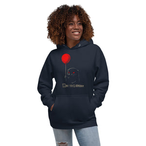 Murder Otter Balloon Unisex Hoodie - Atomic Critter Clothing