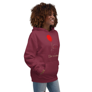 Murder Otter Balloon Unisex Hoodie - Atomic Critter Clothing