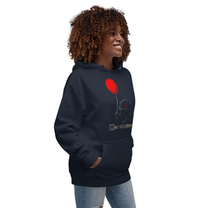 Murder Otter Balloon Unisex Hoodie - Atomic Critter Clothing