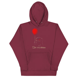 Murder Otter Balloon Unisex Hoodie - Atomic Critter Clothing
