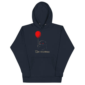Murder Otter Balloon Unisex Hoodie - Atomic Critter Clothing