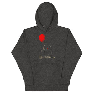 Murder Otter Balloon Unisex Hoodie - Atomic Critter Clothing