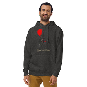 Murder Otter Balloon Unisex Hoodie - Atomic Critter Clothing