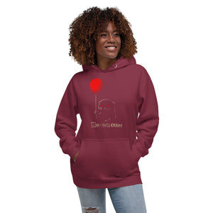 Murder Otter Balloon Unisex Hoodie - Atomic Critter Clothing