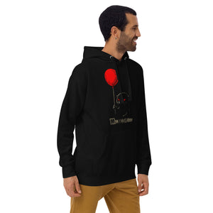 Murder Otter Balloon Unisex Hoodie - Atomic Critter Clothing