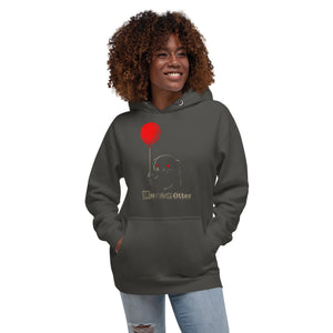 Murder Otter Balloon Unisex Hoodie - Atomic Critter Clothing