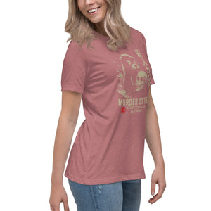 Murder Otter Women's Dark Tee - Atomic Critter Clothing