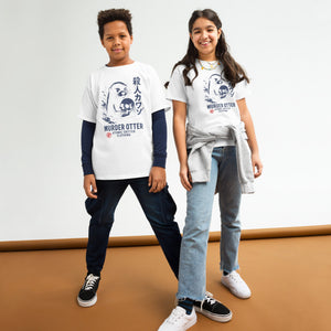 Murder Otter Youth Bright T-Shirt - Atomic Critter Clothing