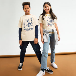 Murder Otter Youth Bright T-Shirt - Atomic Critter Clothing