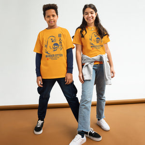 Murder Otter Youth Bright T-Shirt - Atomic Critter Clothing