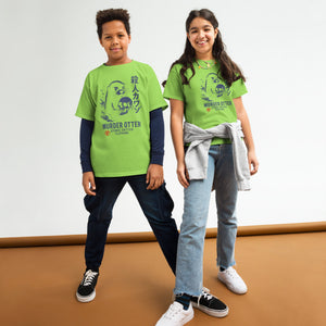 Murder Otter Youth Bright T-Shirt - Atomic Critter Clothing