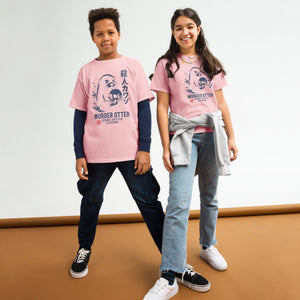 Murder Otter Youth Bright T-Shirt - Atomic Critter Clothing