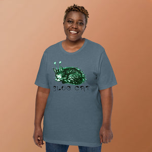 Slug Cat Mutate Unisex T-shirt - Atomic Critter Clothing