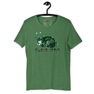 Slug Cat Mutate Unisex T-shirt - Atomic Critter Clothing