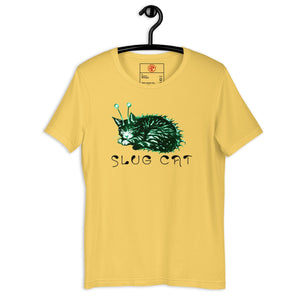 Slug Cat Mutate Unisex T-shirt - Atomic Critter Clothing