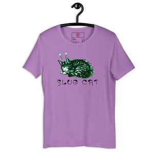 Slug Cat Mutate Unisex T-shirt - Atomic Critter Clothing
