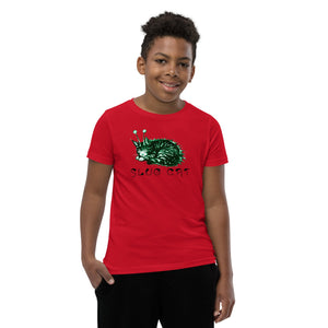 Slug Cat Mutated Youth Short Sleeve T-Shirt - Atomic Critter Clothing