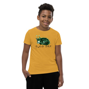 Slug Cat Mutated Youth Short Sleeve T-Shirt - Atomic Critter Clothing