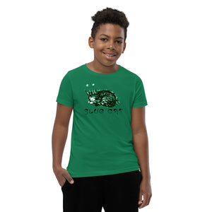 Slug Cat Mutated Youth Short Sleeve T-Shirt - Atomic Critter Clothing