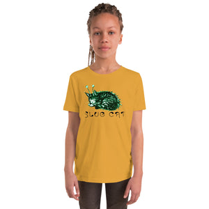 Slug Cat Mutated Youth Short Sleeve T-Shirt - Atomic Critter Clothing