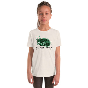 Slug Cat Mutated Youth Short Sleeve T-Shirt - Atomic Critter Clothing
