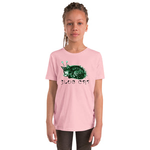 Slug Cat Mutated Youth Short Sleeve T-Shirt - Atomic Critter Clothing