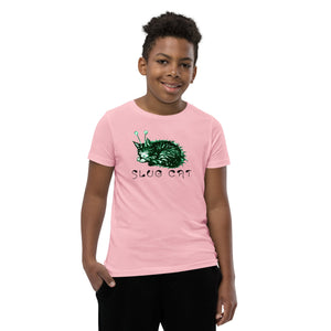 Slug Cat Mutated Youth Short Sleeve T-Shirt - Atomic Critter Clothing
