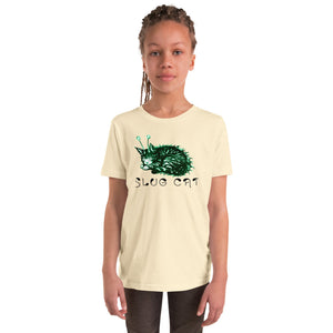 Slug Cat Mutated Youth Short Sleeve T-Shirt - Atomic Critter Clothing