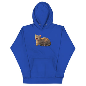 Slug Cat Natural Unisex Hoodie - Atomic Critter Clothing