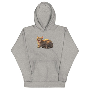 Slug Cat Natural Unisex Hoodie - Atomic Critter Clothing