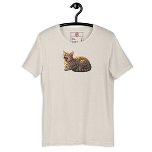 Slug Cat Natural Unisex Tee - Atomic Critter Clothing