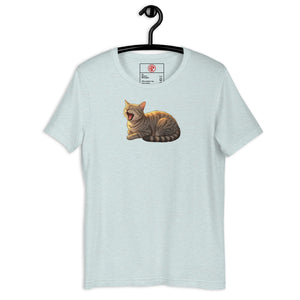 Slug Cat Natural Unisex Tee - Atomic Critter Clothing