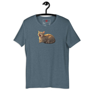 Slug Cat Natural Unisex Tee - Atomic Critter Clothing