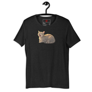 Slug Cat Natural Unisex Tee - Atomic Critter Clothing