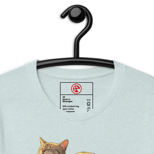 Slug Cat Natural Unisex Tee - Atomic Critter Clothing